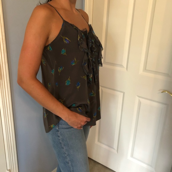 Rebecca Taylor Ruffle Cami - Picture 2 of 3